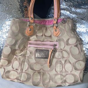 Poor condition coach bag